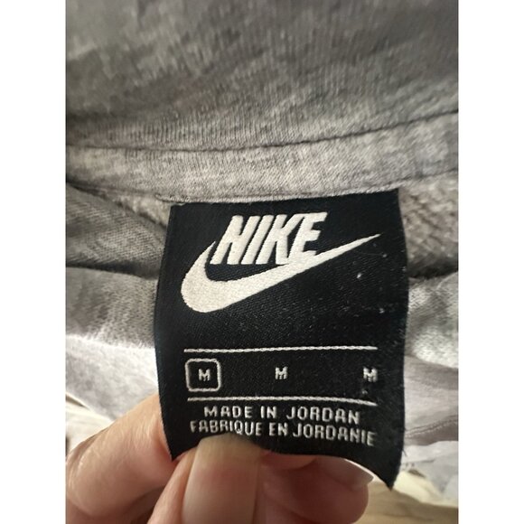 Nike Barstool Sports Gray Hoodie Mens Medium Pullover Sweatshirt - Picture 3 of 4